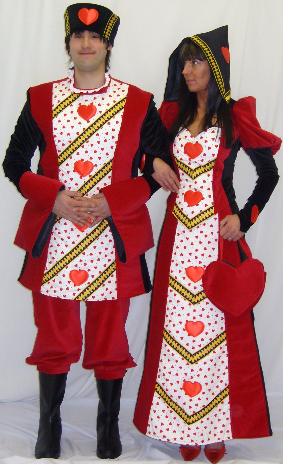Ladies Queen of Hearts Costume Size 12 - 14 Image